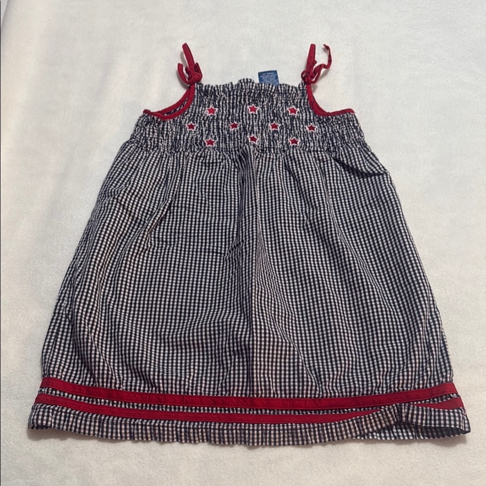 Charming Black and Red Kids Casual Dress